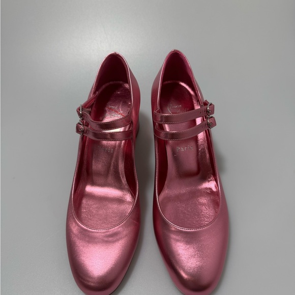 Christian Louboutin Miss Jane 55mm Pumps Pink Women’s EU 39/US 9 - Picture 2 of 9